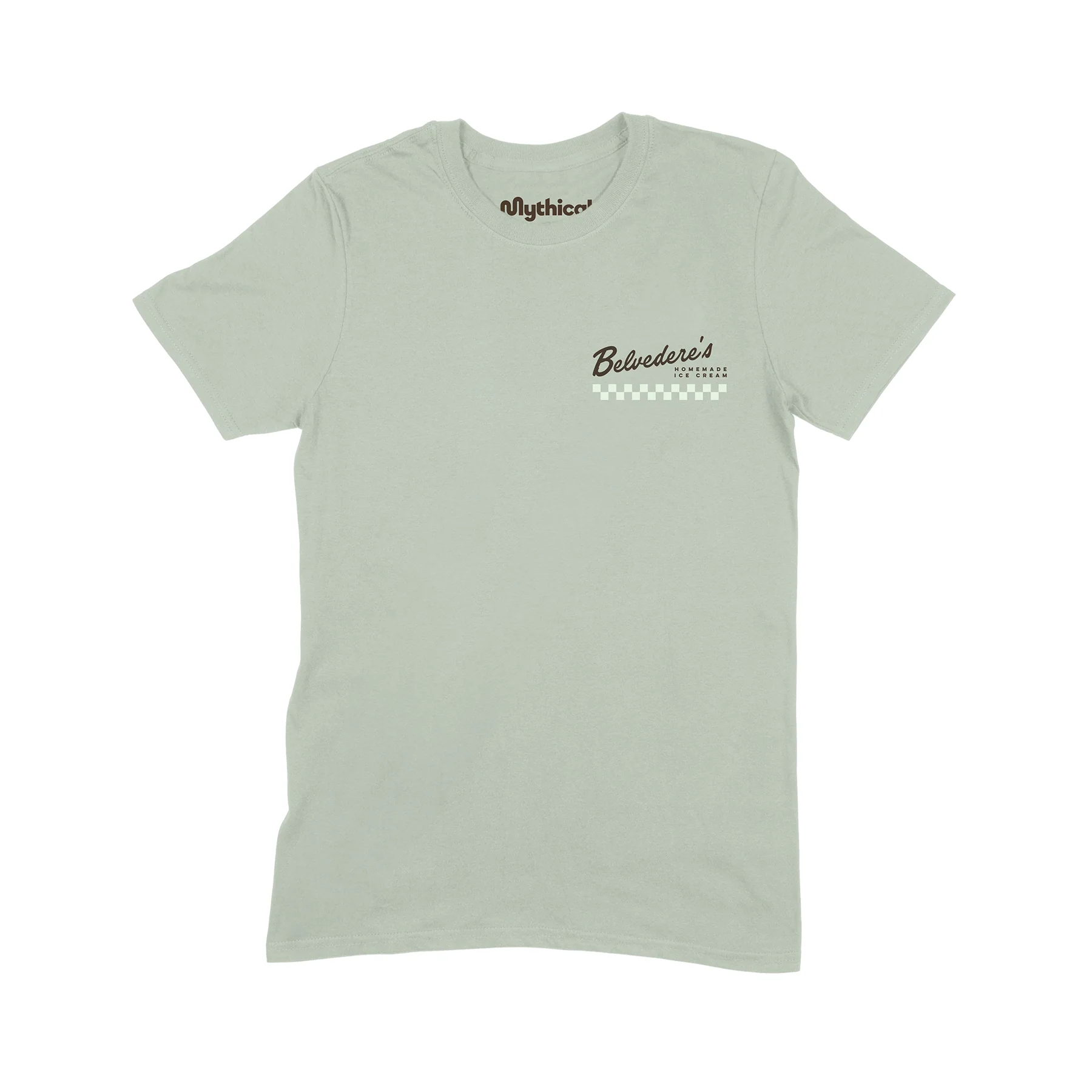 Belvedere's Ice Cream Shop Tee (Mint Chip) - Image 3