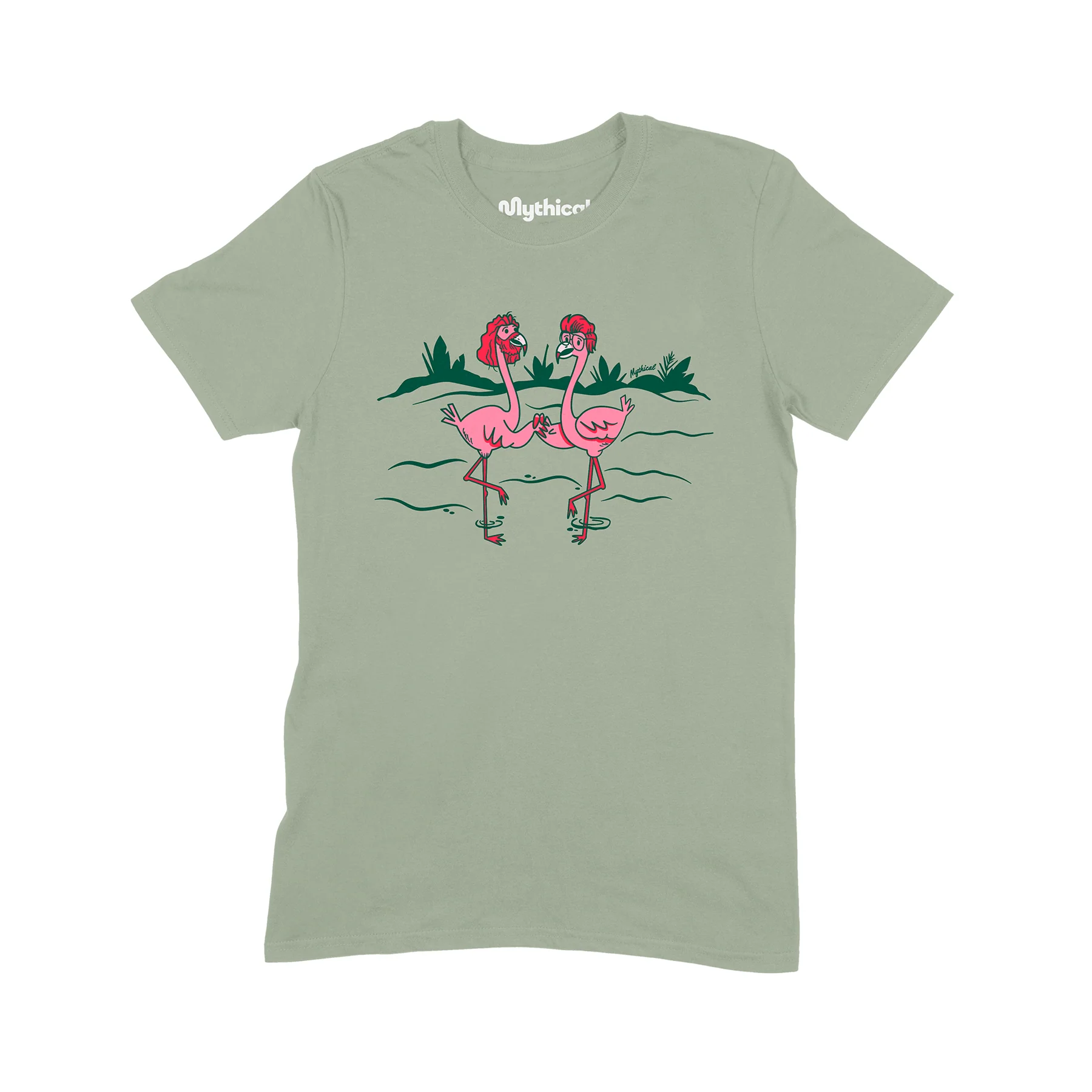 Fl-amigos Tee (Sage)
