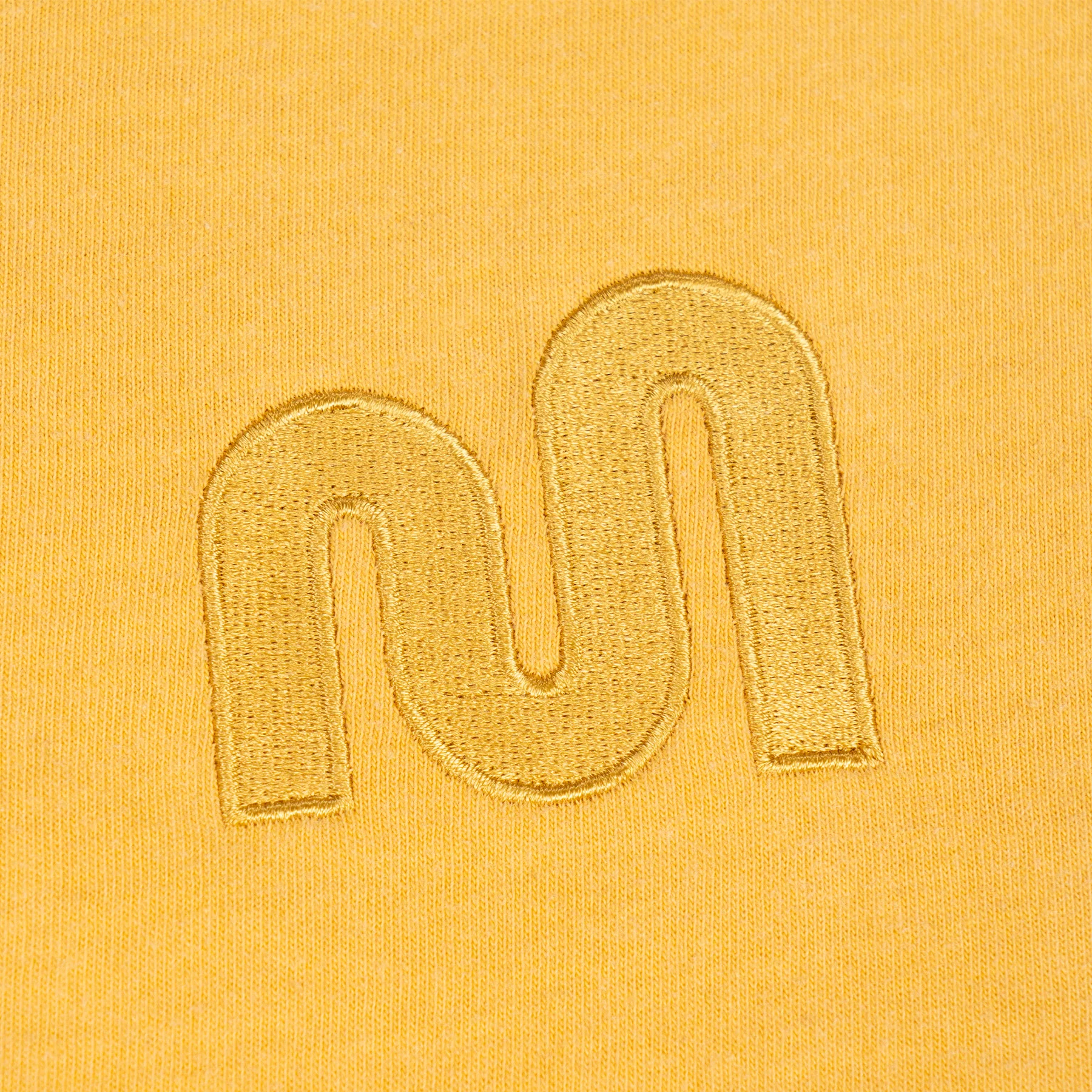 Mythical Embroidered Tee (Mustard) - Image 2