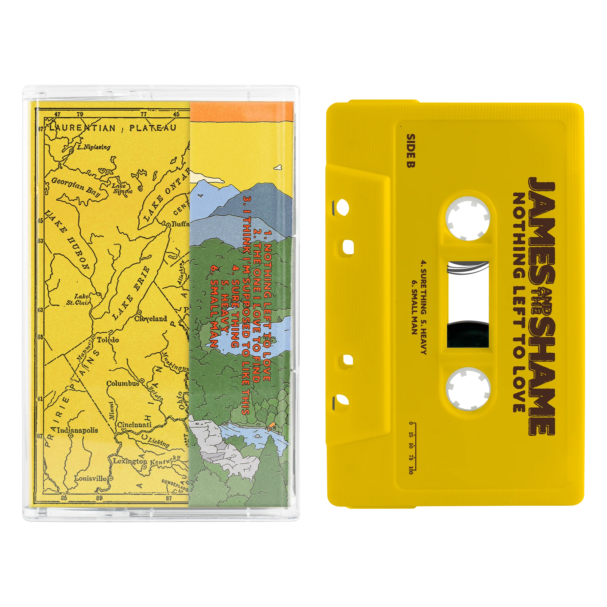 James and the Shame Nothing Left to Love Cassette - Image 2